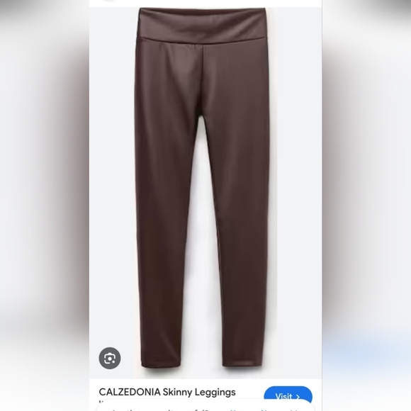 Calzedonia Thermal Leather Effect Leggings - Picture 7 of 10